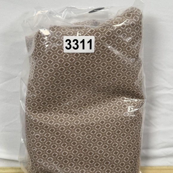 Adrienne Vittadini Pants 8 Geometric Stretch Slim Straight Dressy Career Office - Picture 14 of 14